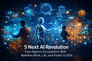 5 Next AI Revolution: How Agentic Ecosystems Will Redefine Work, Life, and Power in 2026