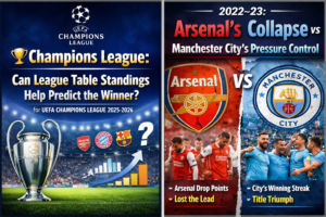 🏆 Can Champions League Table Standings determine the Winner for UEFA Champions League for 2025-2026