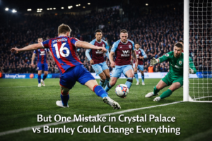 But One Mistake in Crystal Palace vs Burnley Could Change Everything