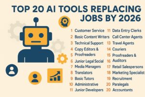 Top 20 AI Tools Replacing Jobs by 2026