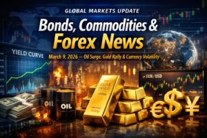 Bonds, Commodities, and Forex News Today — March 9, 2026